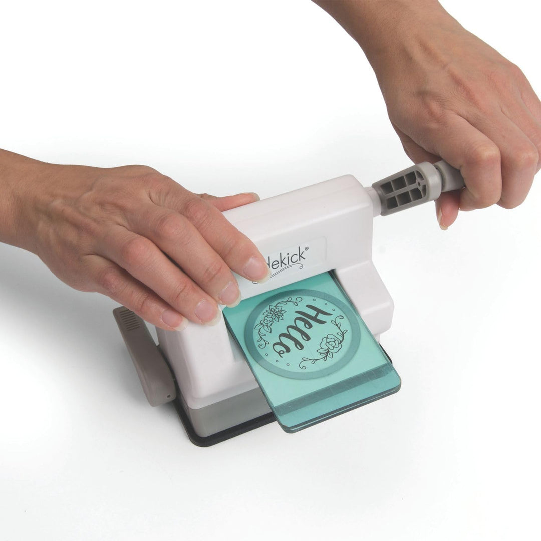 Sizzix Sidekick Stanzmaschine 661770, mit 6, 35 cm Öffnung, Weiss Sidekick Starter