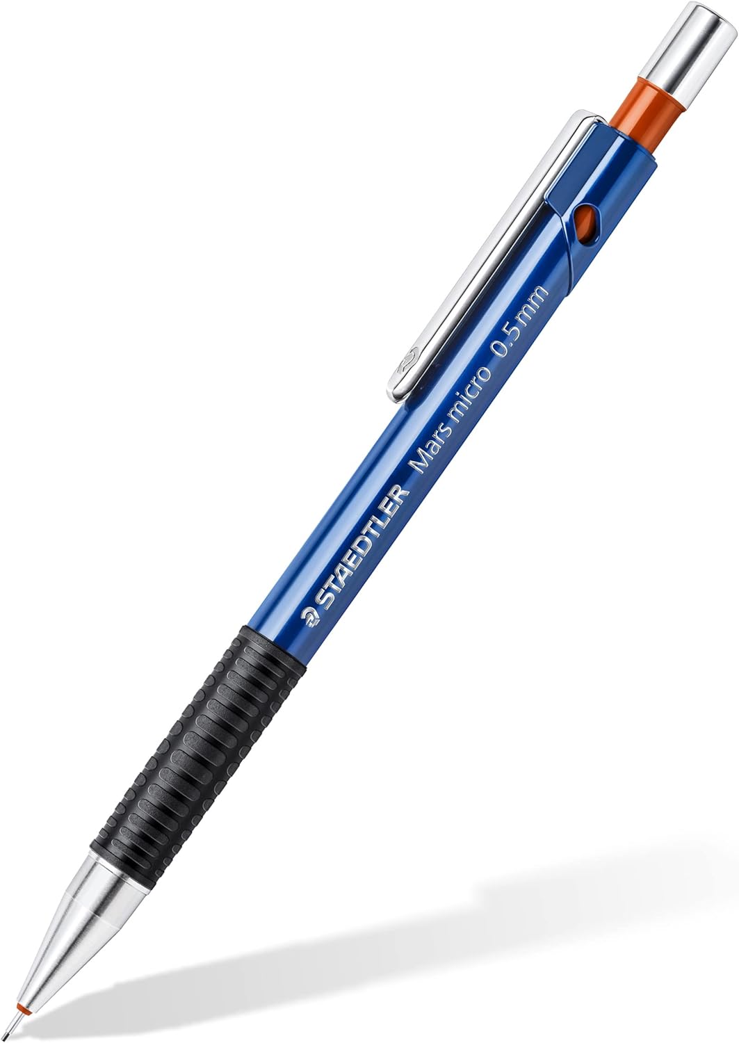 Staedtler 7755BK25DA Mars micro Druckbleistift 775 05 und Feinminen HB, 0. 5 mm, 1 Stück (Packung mi