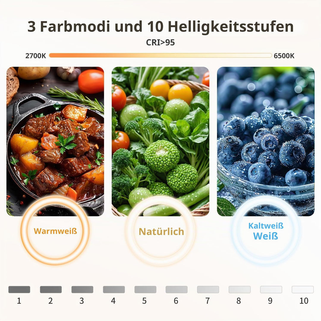 Aureday 12 Zoll Ringlicht mit Stativ, Handy Stativ mit Ringlicht mit 360° Drehbarer Flexibler Schlau