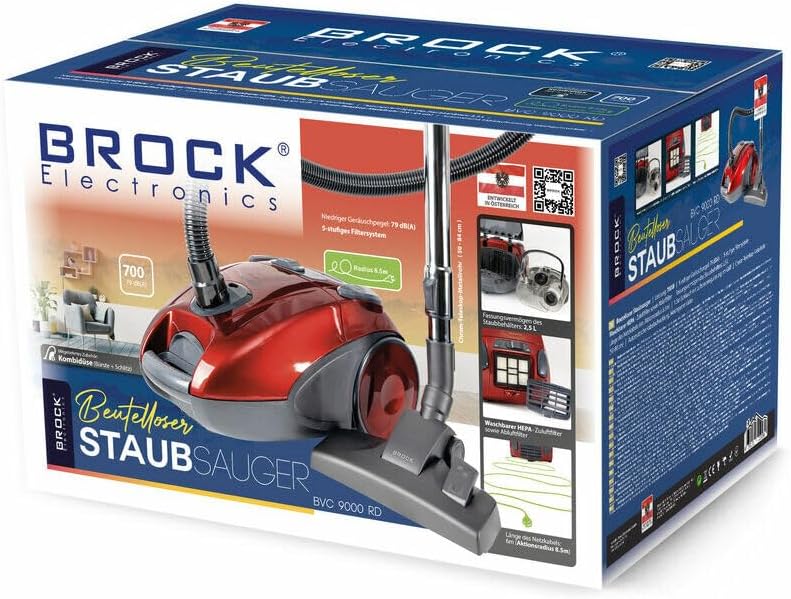 BVC 9000 RD, Luftsprudler, Rot
