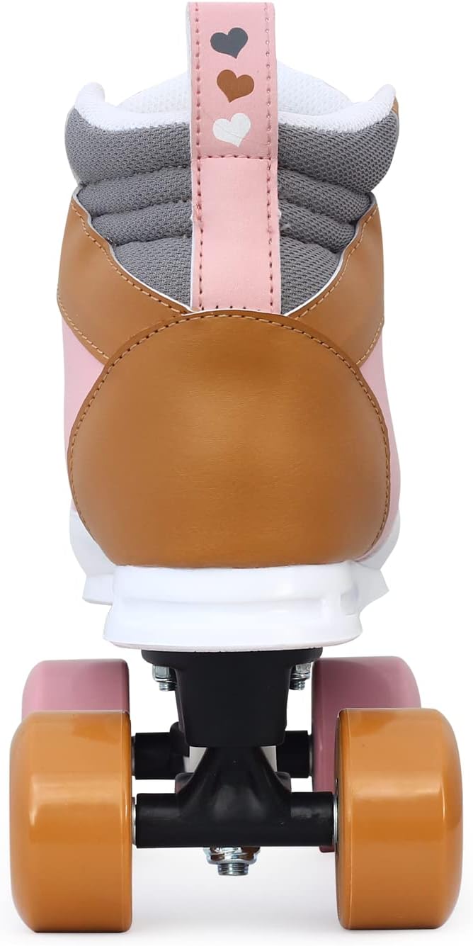 BTFL Rollschuhe für Mädchen, Kinder, Retro-Rollschuhe, Dance-Roller, Rollerskates, Disco-Roller,Clas