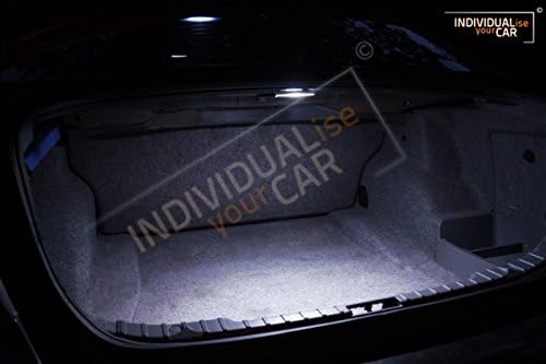 INDIVIDUALise your CAR Innenraumbeleuchtung SET für 3er E90 Limousine (Ohne Panoramadach, Cool-White