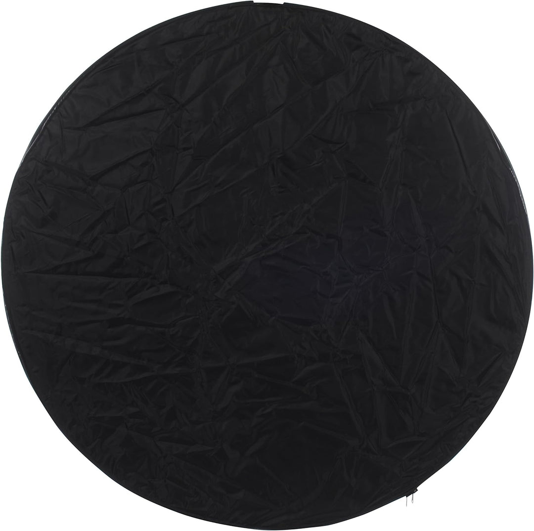 Bresser F000200 Fotostudio, 5 in 1 Faltreflektor 107 cm rund, 107 cm rund