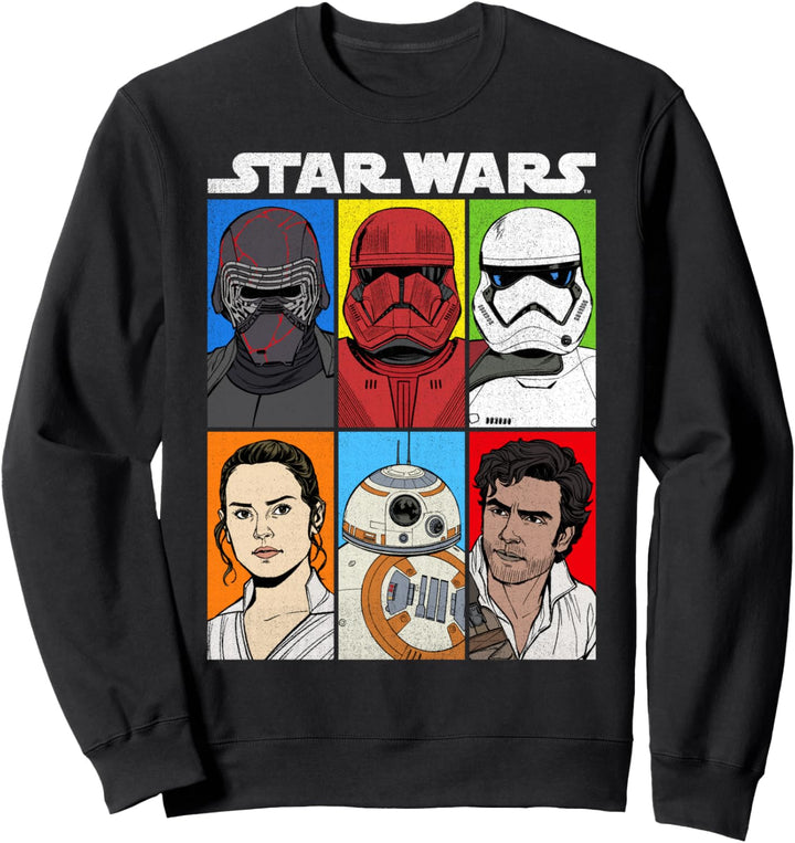 Star Wars: The Rise Of Skywalker Friend Or Foe Box Up Sweatshirt