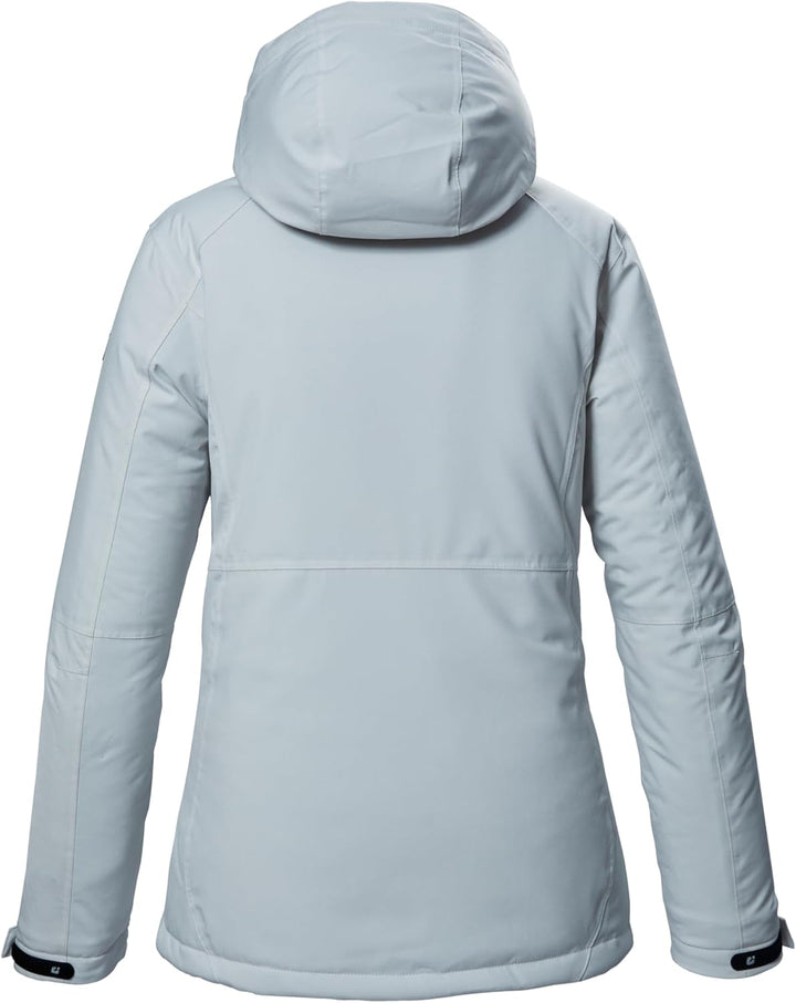 Killtec Damen Kow 37 Wmn Jckt Funktionsjacke/Outdoorjacke mit abzippbarer Kapuze 36 cloud grey, 36 c