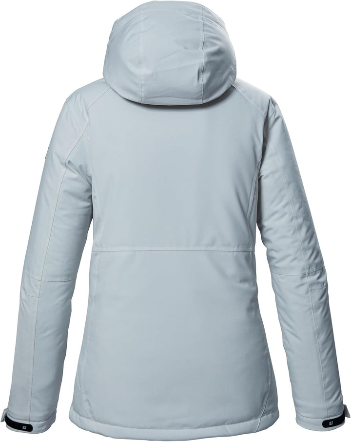 Killtec Damen Kow 37 Wmn Jckt Funktionsjacke/Outdoorjacke mit abzippbarer Kapuze (1er Pack) 40 cloud