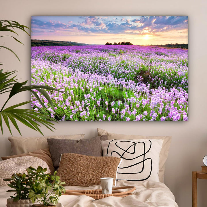 MuchoWow© Bilder Gross 120x80 cm XXL Wohnzimmer Deko Modern Wandbild Foto auf Leinwand Bild Schlafzi