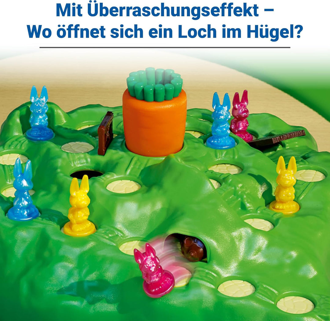 Ravensburger Kinderspiele 22343 - Lotti Karotti - Wettlaufspiel für 2 bis 4 Spieler, Kinderspiel ab