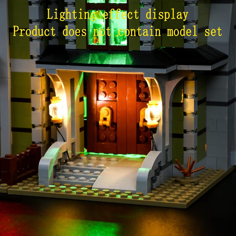 GEAMENT LED Licht-Set (Fernbedienung) Kompatibel mit Lego Geisterhaus Auf Dem Jahrmarkt - Beleuchtun