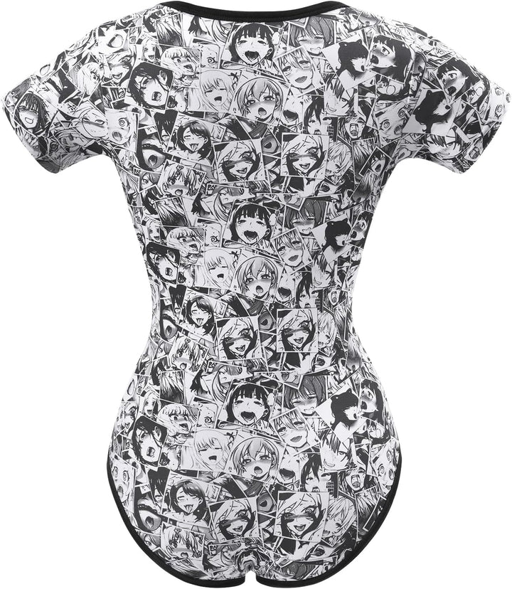 LittleForBig Baumwolle Strampler Onesie Pyjamas Bodysuit – UwU Strampler