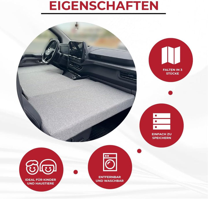 Camper Vorderbett für Ford Transit Custom (+2024)