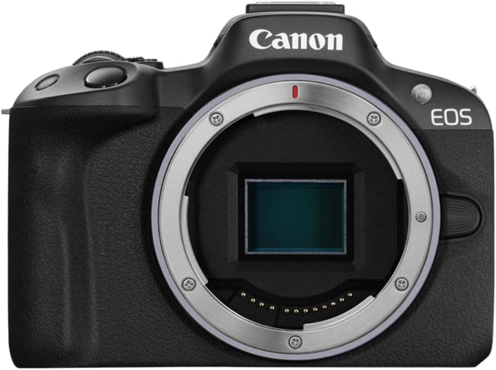 Canon EOS R50 Systemkamera + RF-S 18-45 is STM Objektiv + RF-S 55-210mm F5-7.1 is STM - Spiegellose