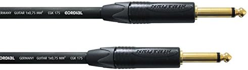 CORDIAL Kabel Gitarre jack recht 9 m Kabel INSTRUMENT Peak Standard