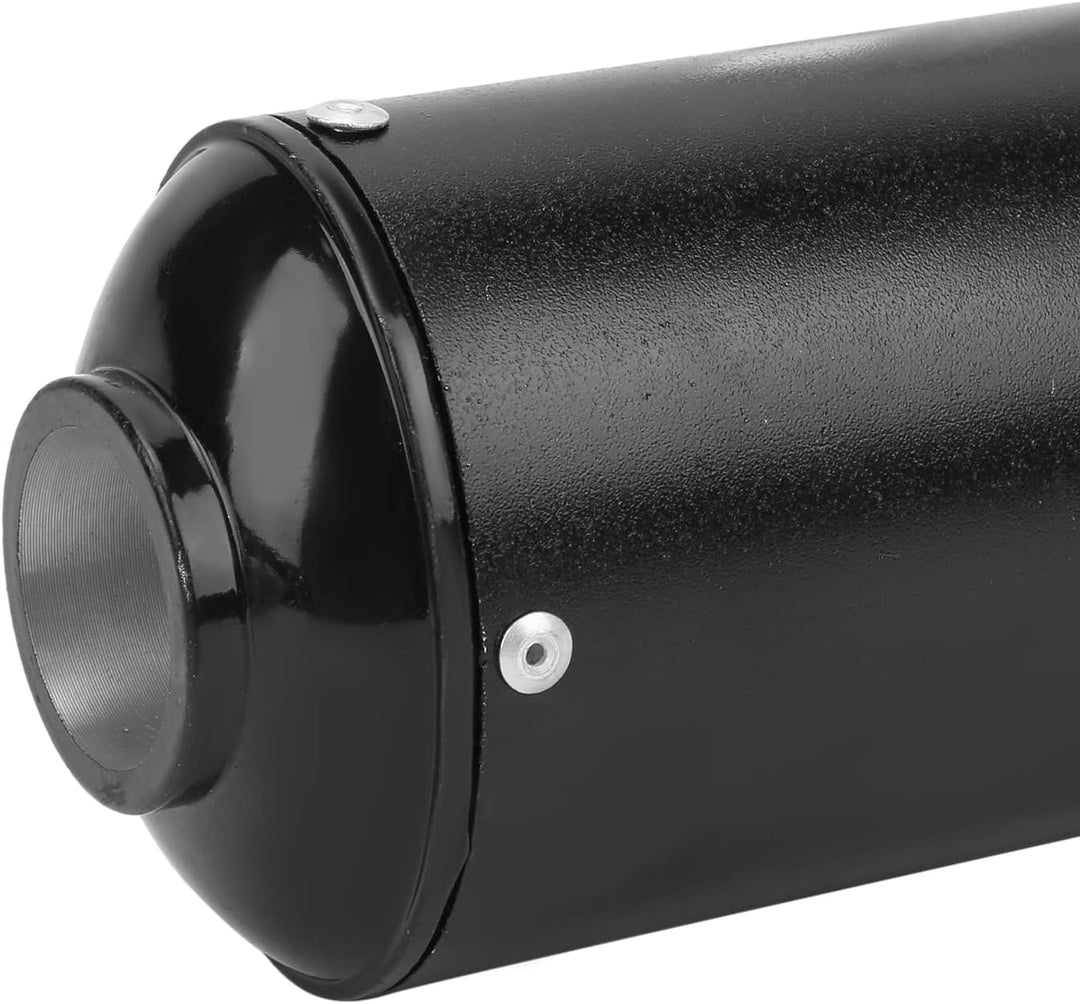 Powersports Schalldämpfer Auspuff 32 Mm 1,3 Zoll Auspuff Schalldämpfer Schwarz für 90 110 125 150 16