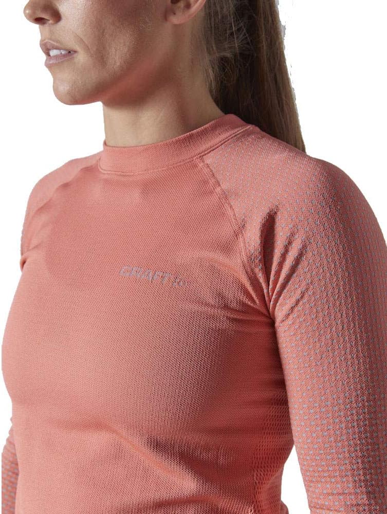 Craft Damen ADV Warm Fuseknit Intensity Ls W Oberteile, Spuren/Denkmaler.