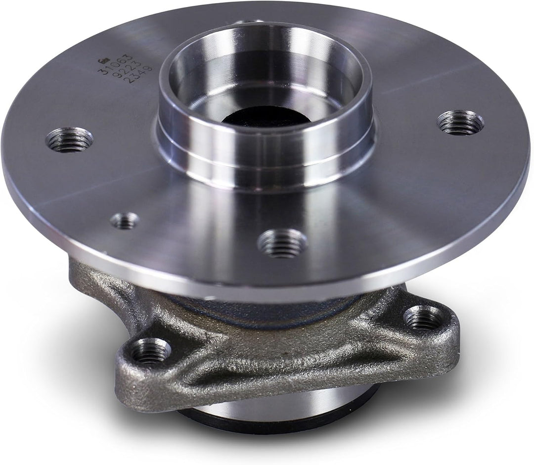 febi bilstein 31063 Radlagersatz mit Radnabe und ABS-Impulsring , 1 Stück