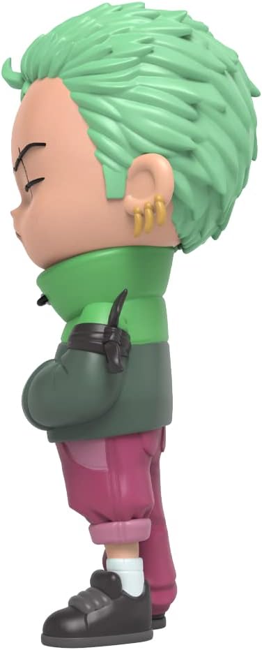 Mighty Jaxx CosmiQ One Piece: Zoro Sammlerfigur, One-Piece-Kunstspielzeug, Sammlerstück aus Vinyl
