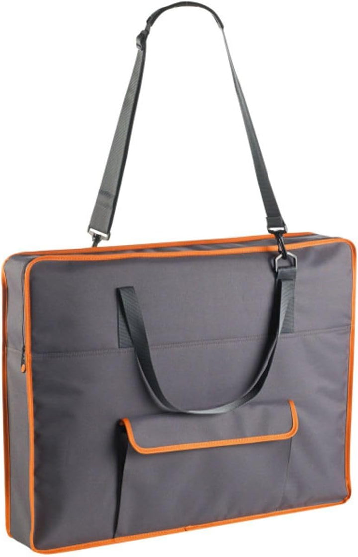 HUNTER faltbare Hundebox mit Aluminium-Gestell, Farbe: anthrazit/orange, faltbar & leicht, Alu-Geste