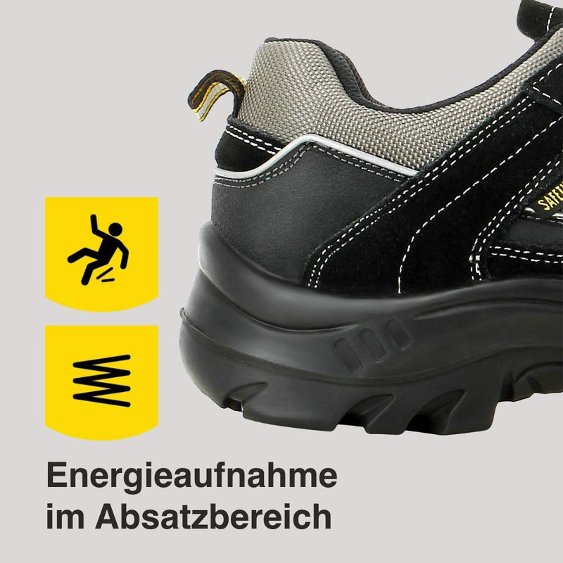 SAFETY JOGGER - Jumper - S3 Sicherheitsschuhe für Herren und Damen, Erwachsene Arbeitsschuhe rutschf