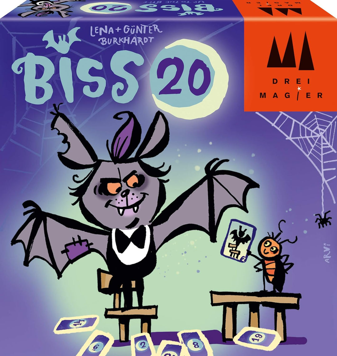 Schmidt Spiele 40890 Biss 20, DREI Magier Kartenspiel & 40851 Tarantel Tango, Drei Magier Kartenspie