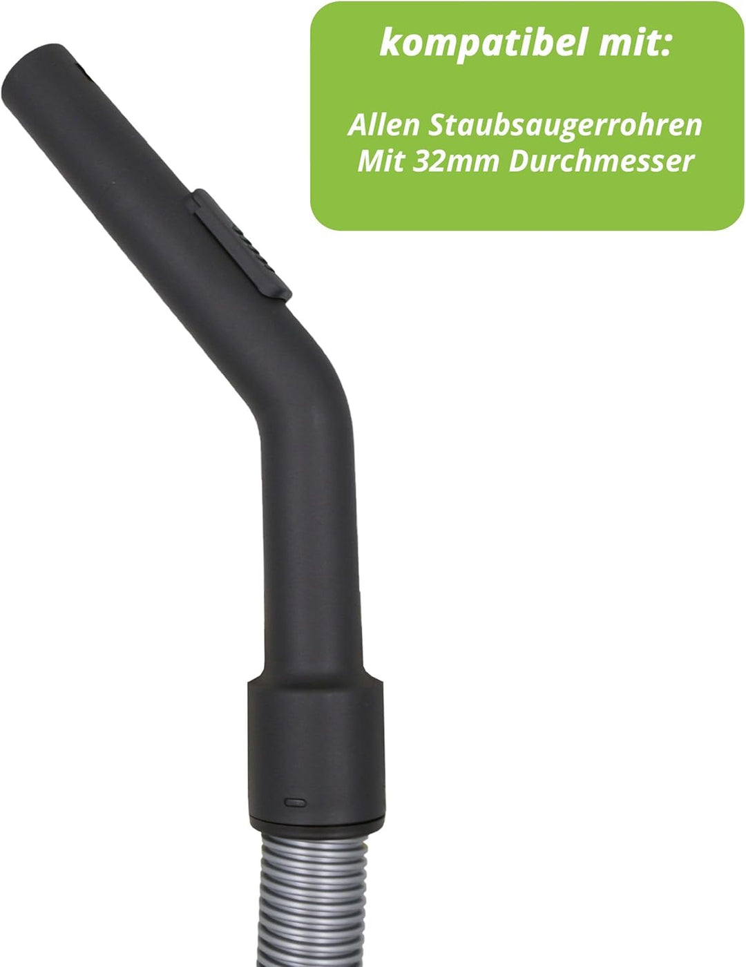 Staubsaugerladen.de Universal Handgriff für Staubsauger – Ersatzgriff für 32 mm Staubsaugerrohr, erg