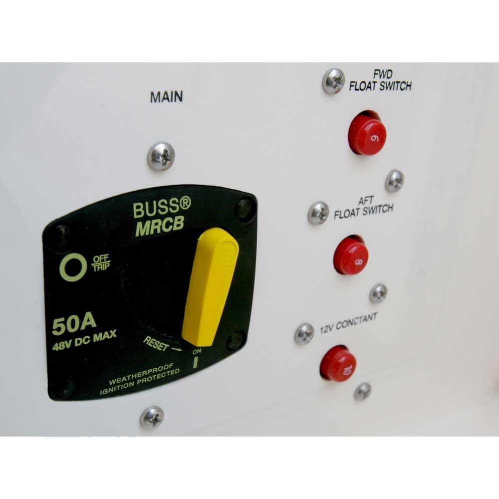 Blue Sea Systems Leistungsschalter der Serie 285 50 A Gleichstrom MULTICOLOR, 50 A Gleichstrom MULTI