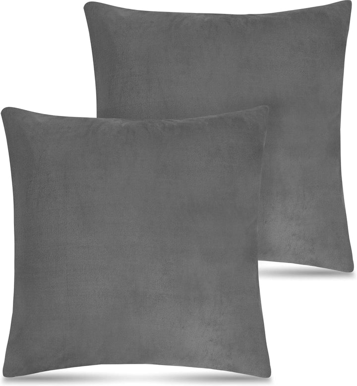 normani Weiche Flanell Dekokissen Kissenbezüge mit und ohne Füllung 45x45 cm Sofkissen Couchkissen W