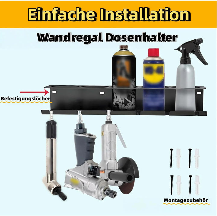 2 PCS Dosenhalter Werkstatt Sprühdosenhalter Spraydosenhalter Airbrush Halter Organizer Werkstatt Ha