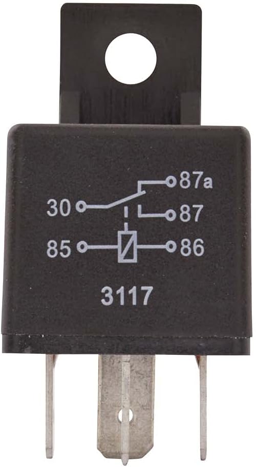HELLA 4AZ 001 879-041 Blinkgeber - 12V - 3-polig - Anbau - mit Halter & 4RD 933 332-041 Relais, Arbe