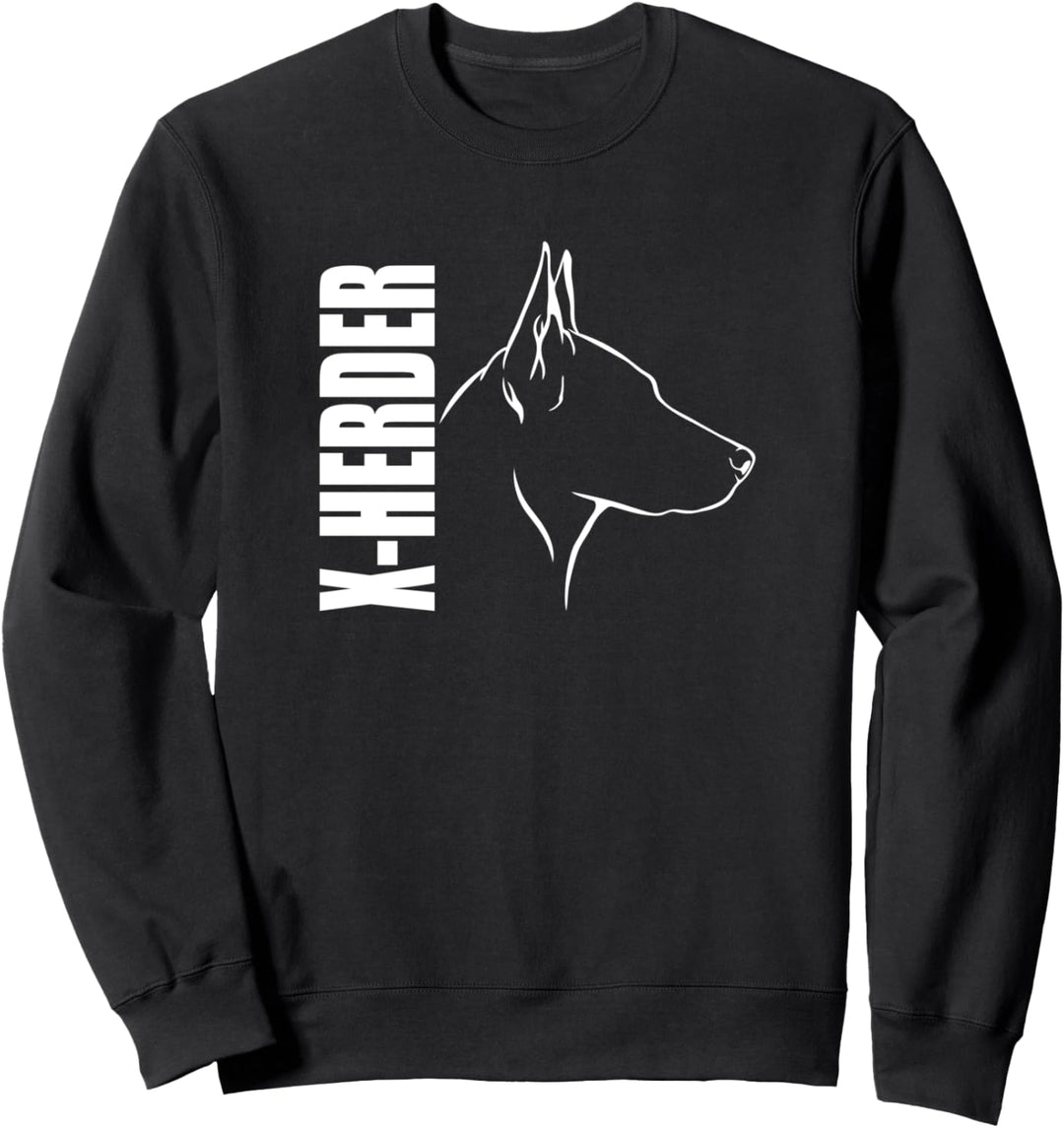 Wilsigns X Herder Profil Hunderasse Hund Hunde Sweatshirt
