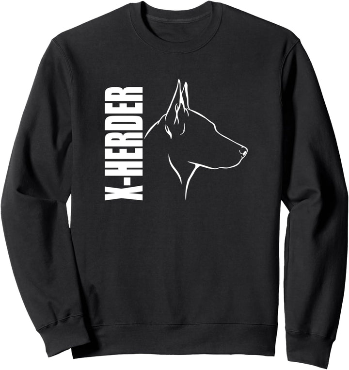 Wilsigns X Herder Profil Hunderasse Hund Hunde Sweatshirt