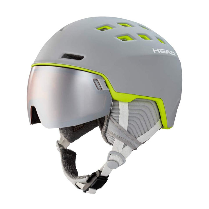 HEAD Rachel Helm 2021 Grey/Lime XS-S, XS-S