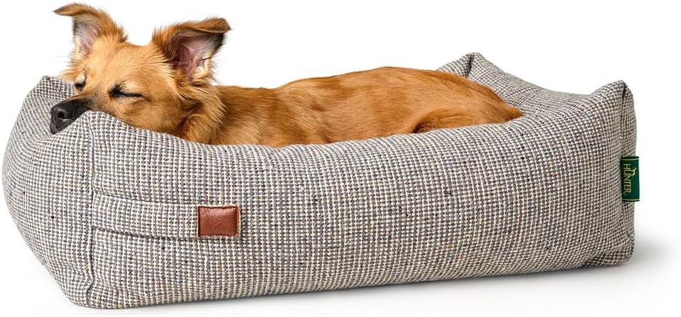 HUNTER Orthopädisches/Ergonomisches Hundesofa TROSA, orthopädisch mit Memoryschaum, recycelte Materi