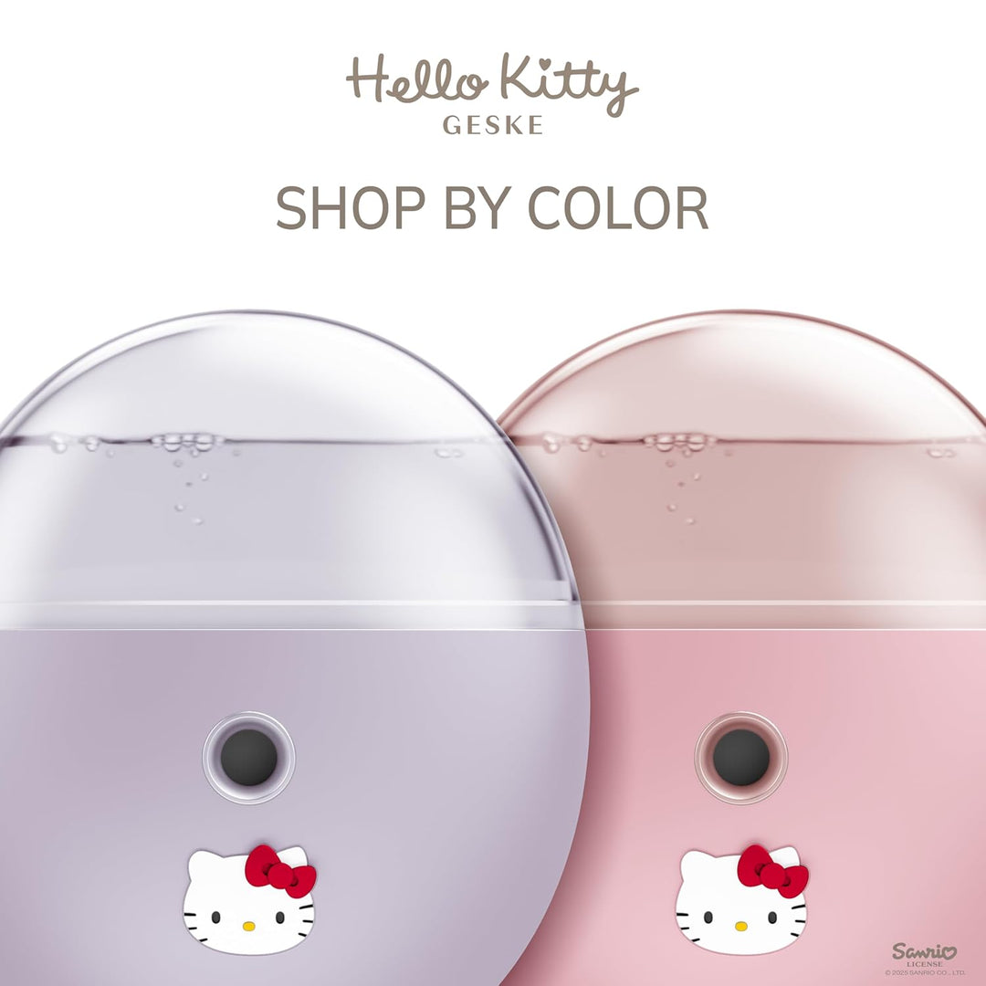 GESKE x Hello Kitty | SmartAppGuided™ Facial Hydration Refresher | 4 in 1 | Wasserzerstäuber | Gesic