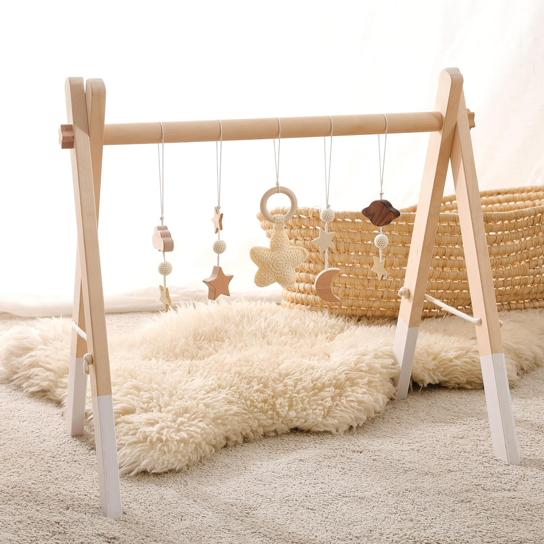 Promise Babe Spielbogen Baby Holz Baby Gym Holz Baby Spielbogen Neugeborenen Spielzeug Spielbogen Ac