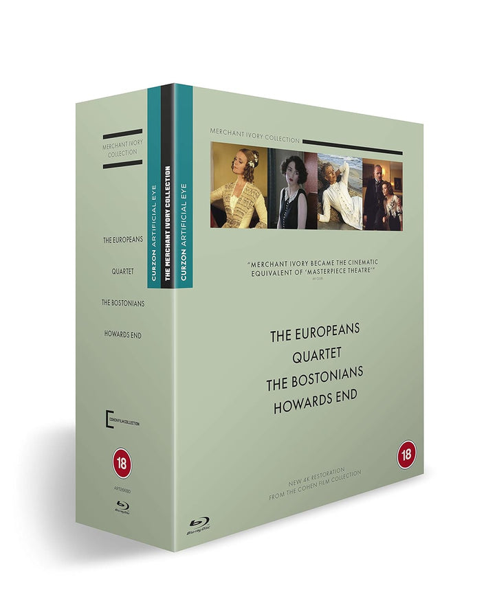 Merchant Ivory Boxset BD (The Europeans / Quartet / The Bostonians / Howard's End) [Blu-ray] [2020],