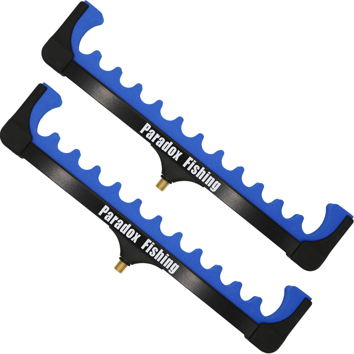 Feederrutenhalter 31cm – Feeder Zubehör Feederrute Feederauflage - Rutenauflage für Feederruten (2x