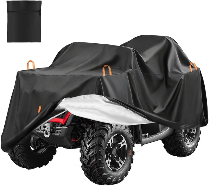 Quad Abdeckplane ATV Abdeckung, Abdeckhaube Wasserdicht, Outdoor Fahrzeug Abdeckplane, 210D Oxford A