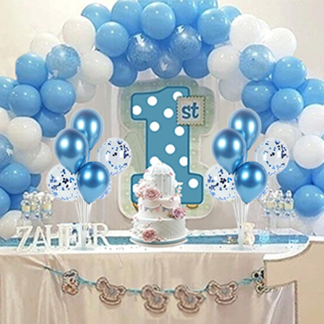 CZCPARY Tisch-Ballonbogen Kit, wiederverwendbare Faser Ballonbogen Stützen, verstellbare Ballonbogen