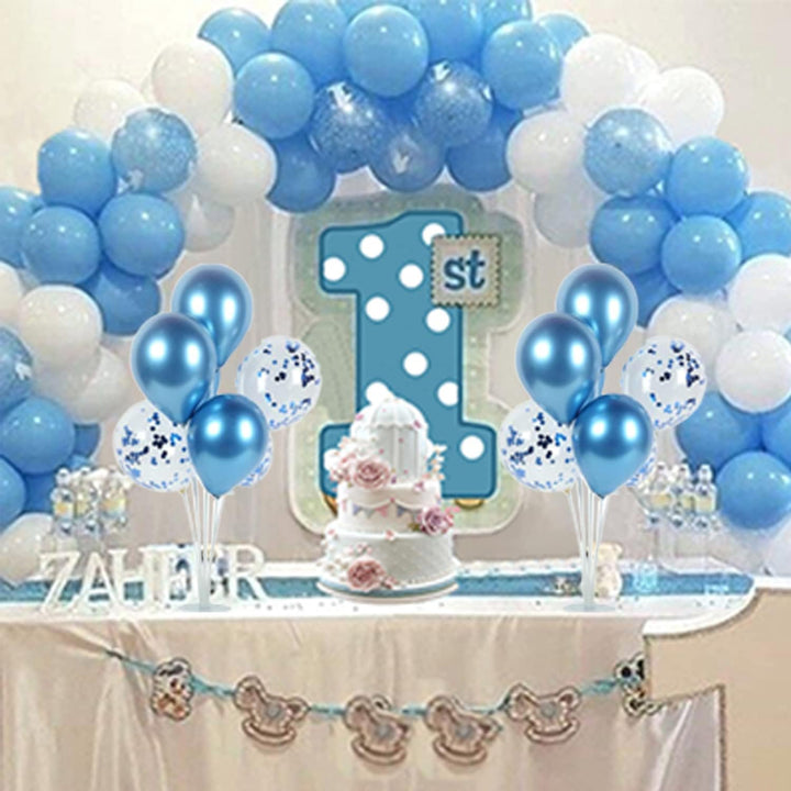 CZCPARY Tisch-Ballonbogen Kit, wiederverwendbare Faser Ballonbogen Stützen, verstellbare Ballonbogen