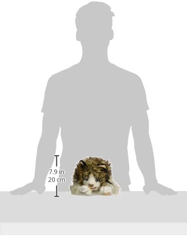 Folkmanis Ragdoll Cat Hand Puppet, Beige/Schwarz/Weiss