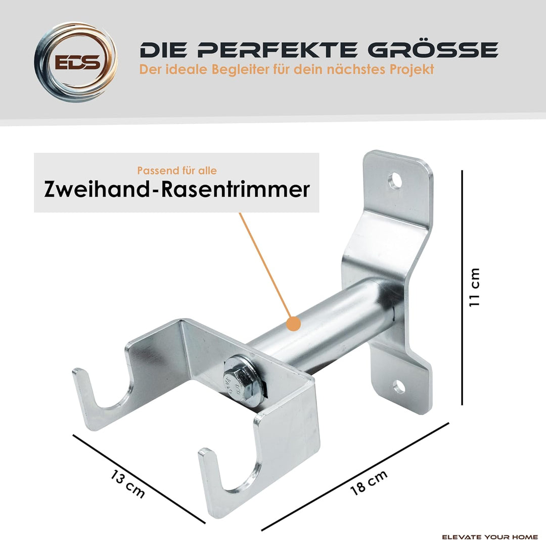 EDS - Rasentrimmer - Freischneider - Motorsensen Wandhalterung | inkl. Befestigungsmaterial | Wandha