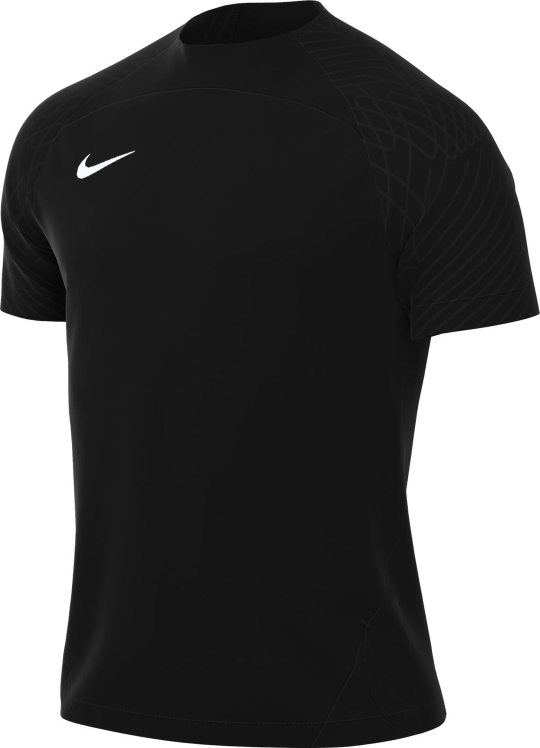 Nike Herren M Nk Df Strke III JSY Ss T-Shirt M Black/Black/Black/White, M Black/Black/Black/White