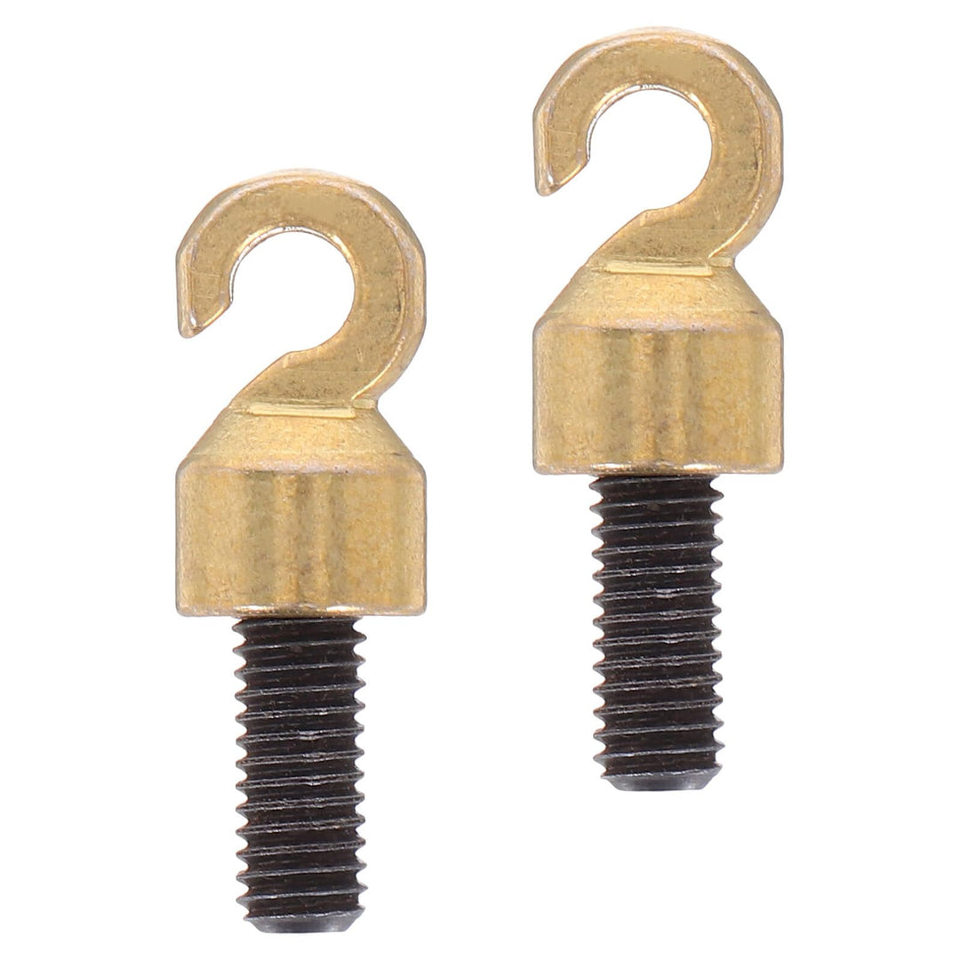 Cabilock 2 Stück M5-Gewindehaken Ersatzteile für Standuhren Grossmutter-Uhrenhaken Offener Haken für