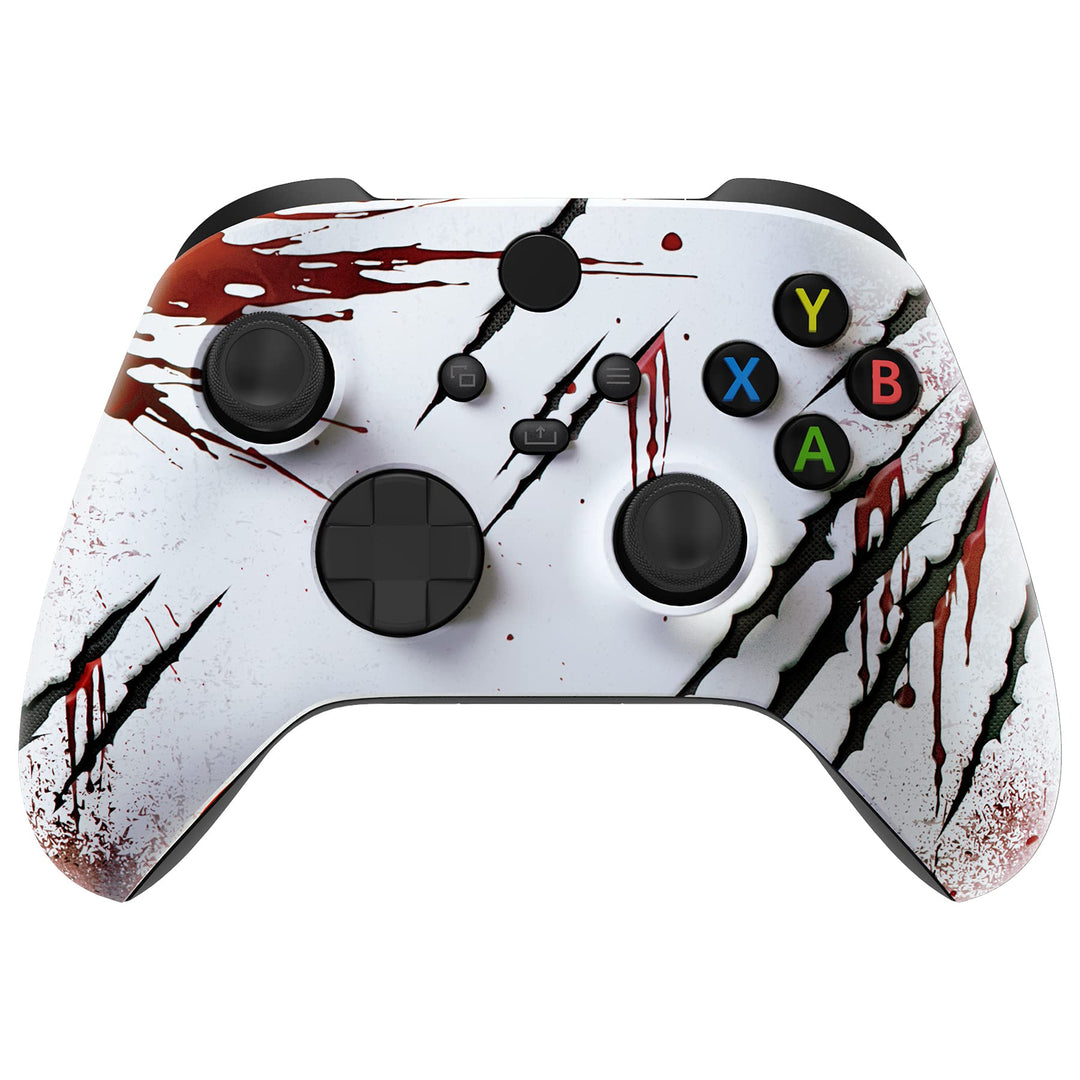 eXtremeRate Front Gehäuse Case für Xbox Series X&S Controller, Vorderseite Hülle faceplate Cover Ski