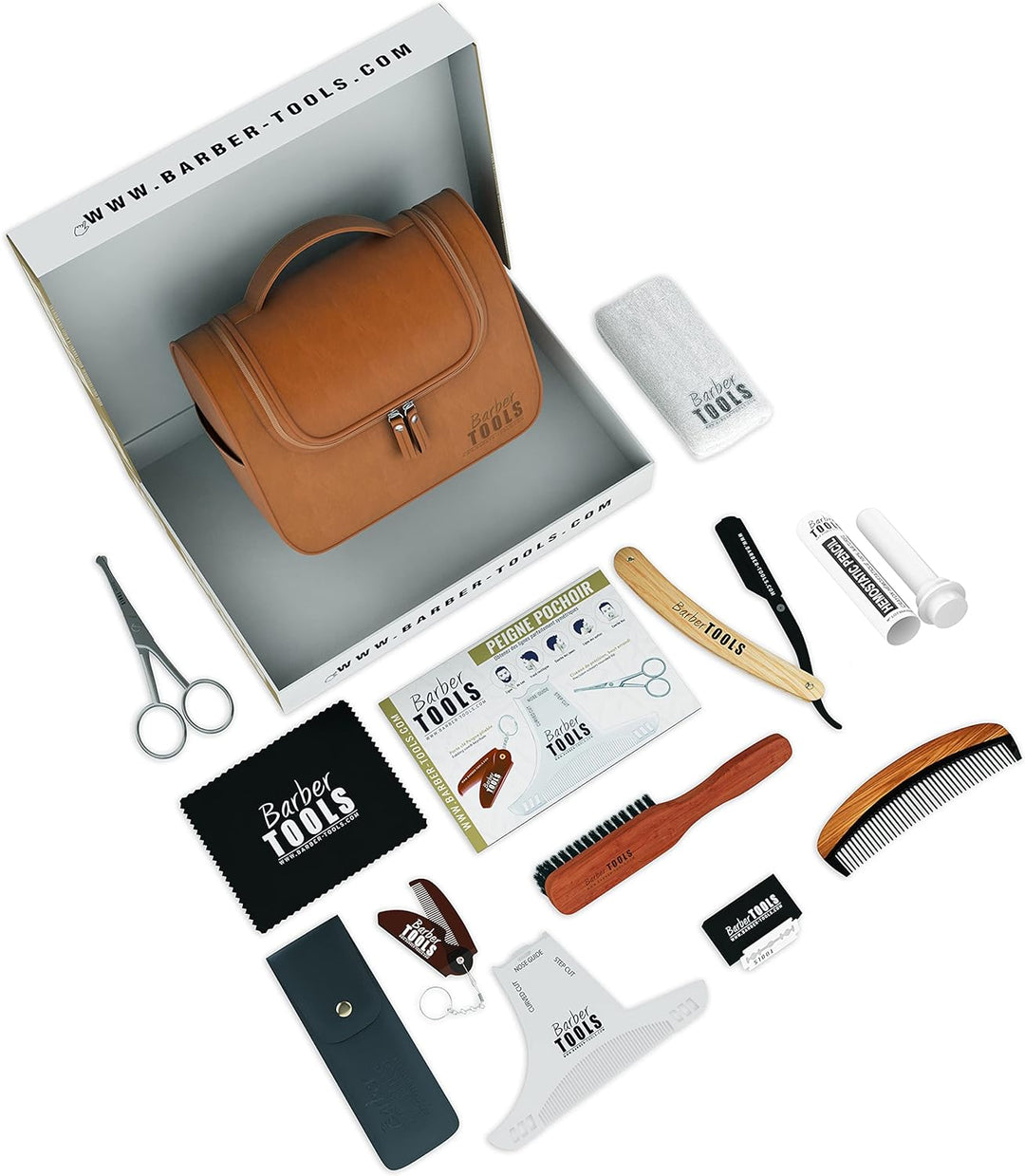 BARBER TOOLS Bartpflege-Kit für Männer