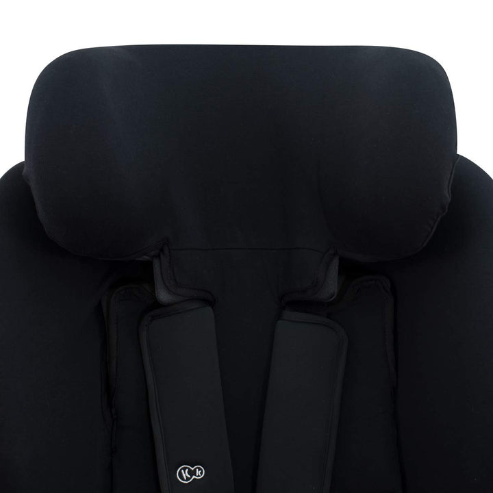 JYOKO KIDS Bezug für Autositz kompatibel mit Kinderkraft Myway, aus Baumwolle (Black Series), Black