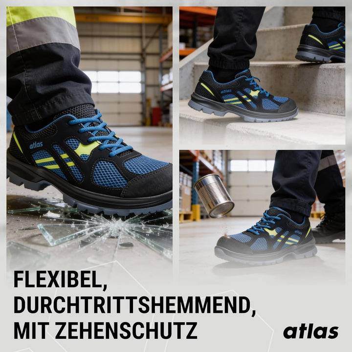 Atlas Halbschuh Flash 4005 XP ESD S1P W.10 Gr.42