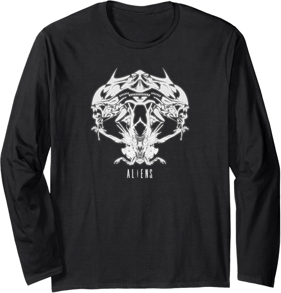 Aliens Xenomorph 80s Movie Langarmshirt