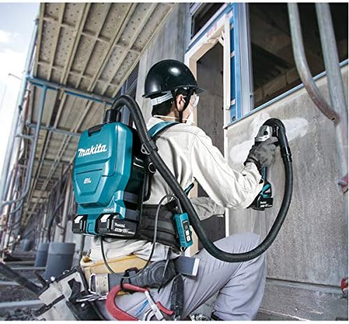 Makita DVC260ZX Staubsauger-Rucksack 18 Vx2 Bl Schwarz
